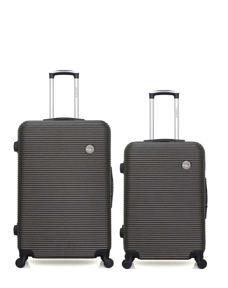 Lot de 2 Valise grand format et valise weekend LONDON
