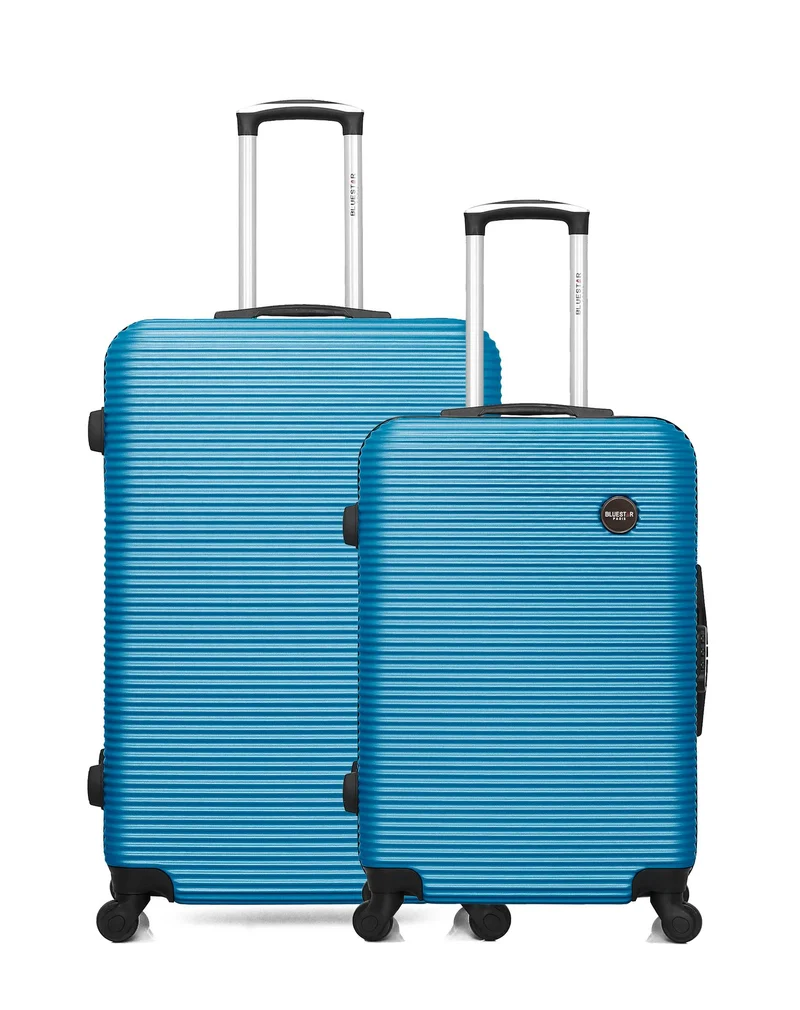 Lot de 2 Valise grand format et valise weekend LONDON