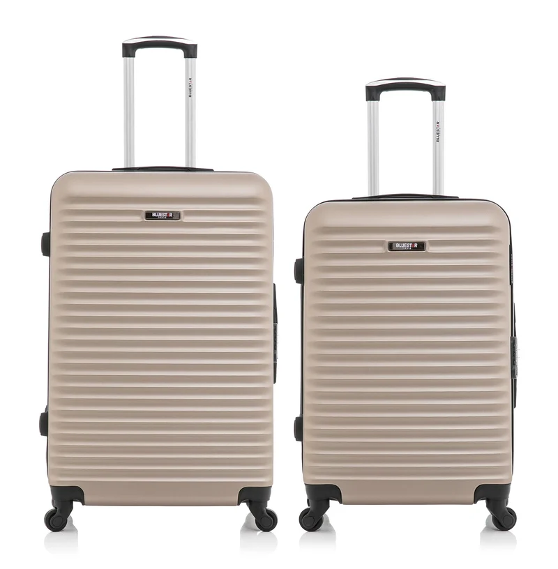 Lot de 2 - Valise grand format et valise weekend BRAZILIA