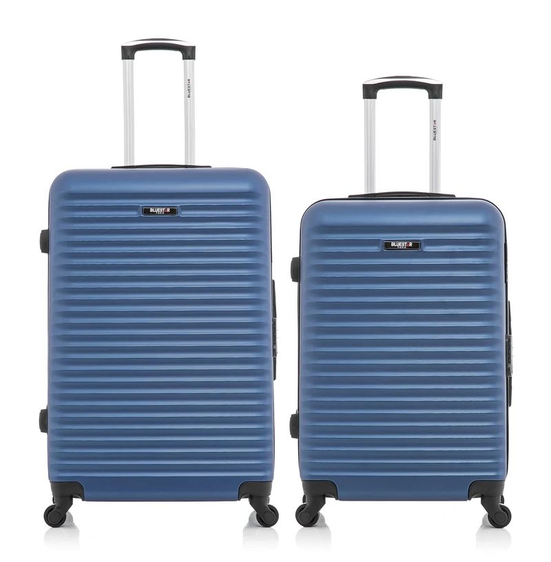 Lot de 2 - Valise grand format et valise weekend BRAZILIA