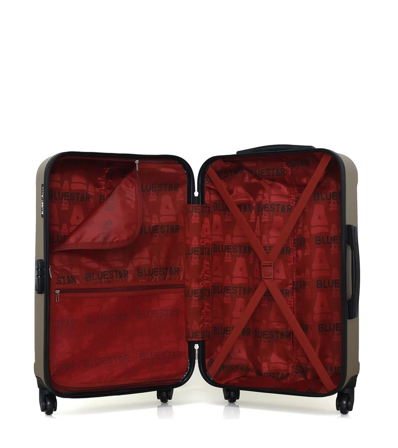 BLUESTAR - Lot de 2 - Valise weekend et vanity NAPOLI