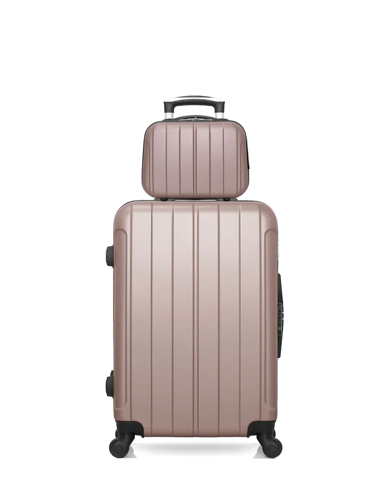 BLUESTAR - Lot de 2 - Valise weekend et vanity NAPOLI