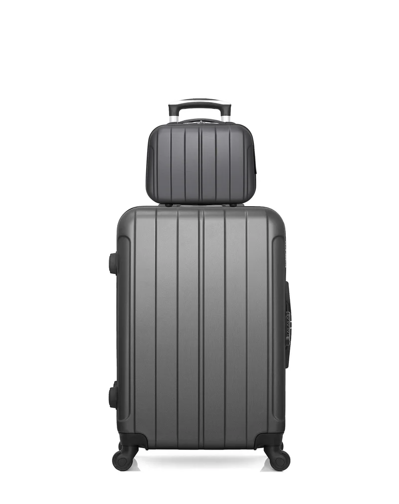 BLUESTAR - Lot de 2 - Valise weekend et vanity NAPOLI