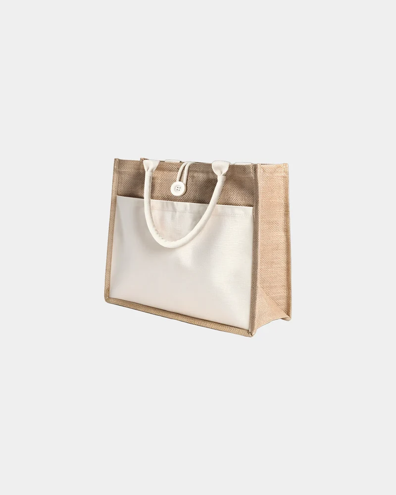 Sac en jute recyclé Goodjour à personnaliser