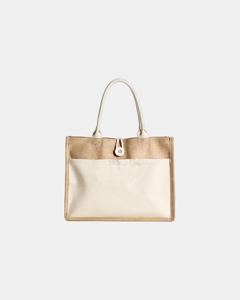 Sac en jute recyclé Goodjour à personnaliser