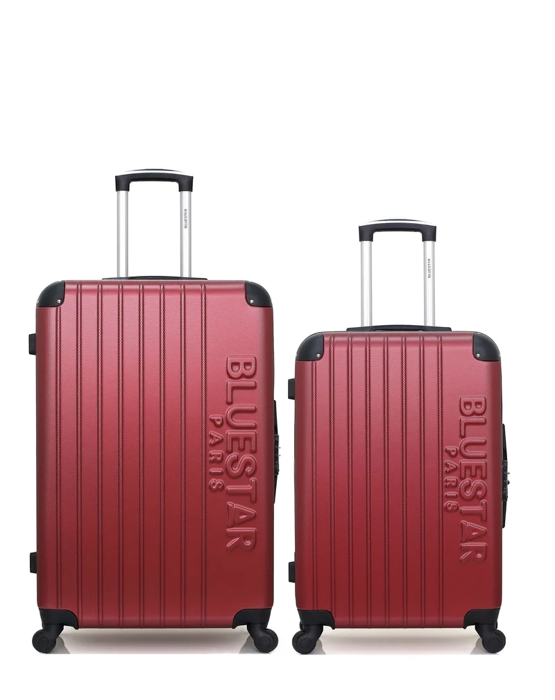 Lot de 2 - Valise grand format et valise weekend BUCAREST