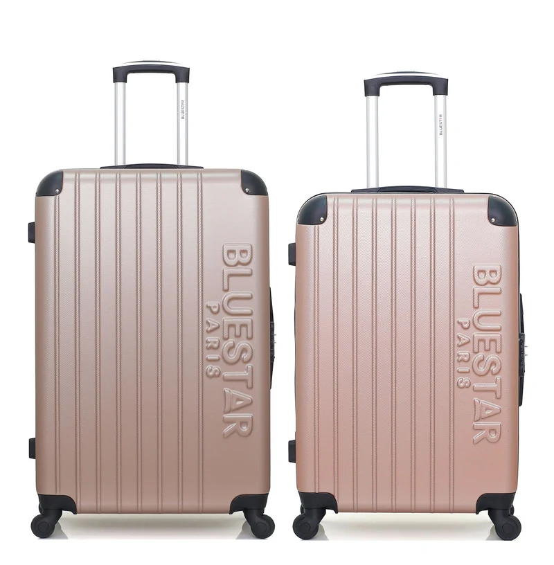 Lot de 2 - Valise grand format et valise weekend BUCAREST
