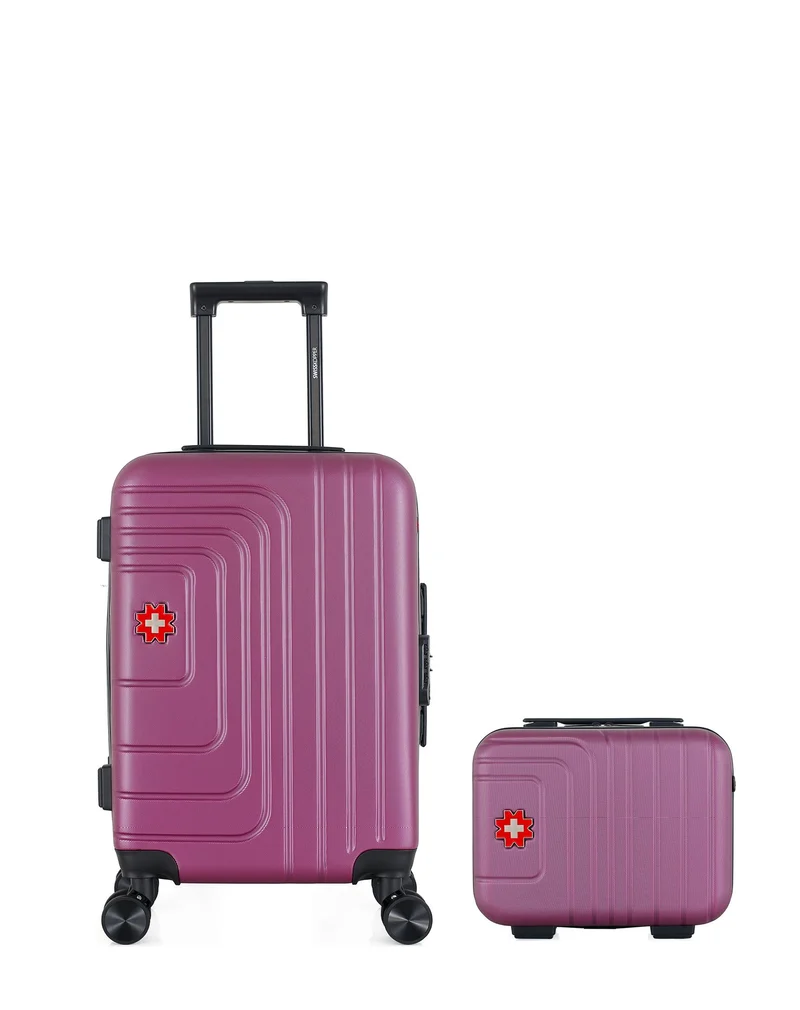 Lot de 2 Valises Rigides Cabine et Vanity RUTI