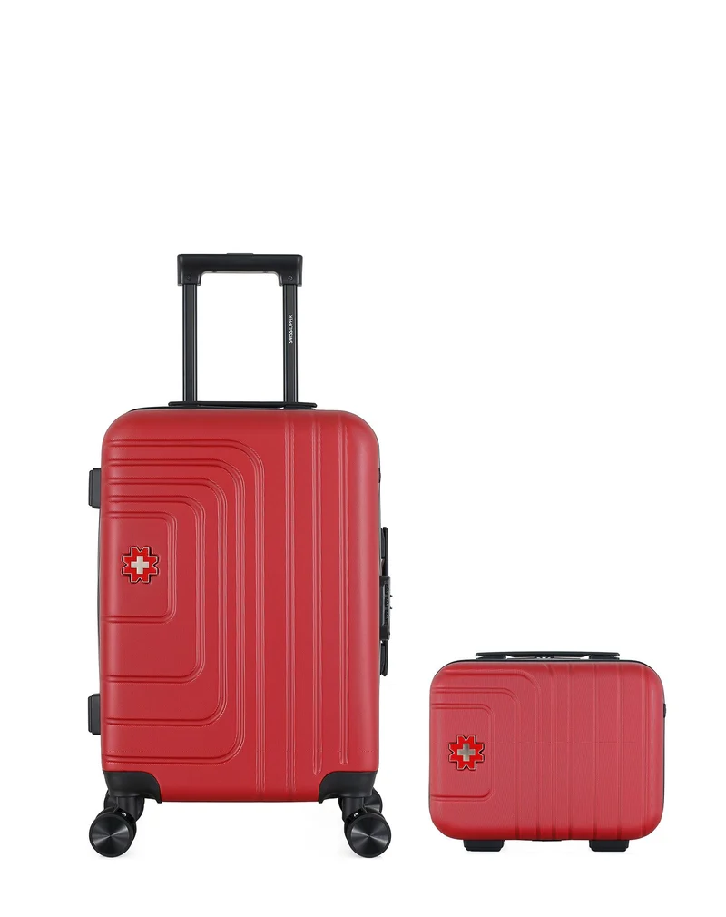 Lot de 2 Valises Rigides Cabine et Vanity RUTI