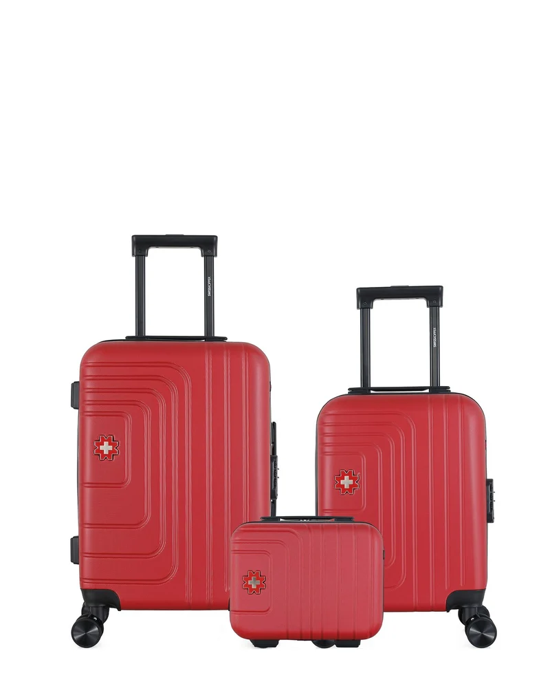 Lot de 3 Valises Rigides Cabine, Cabine XXS et Vanity RUTI