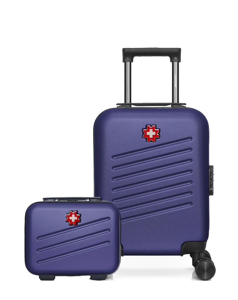 Lot de 2 Valises cabine XXS et vanity ZURICH