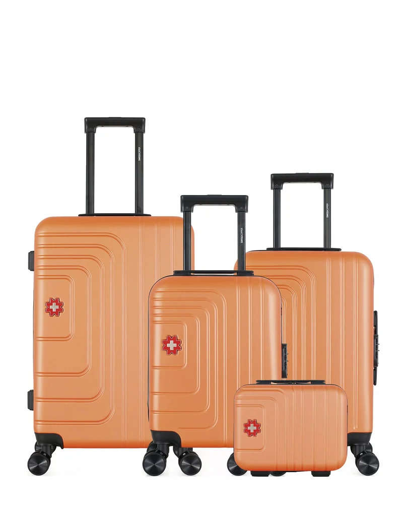 Lot de 4 Valises weekend, valise cabine, valise cabine XXS et vanity RUTI