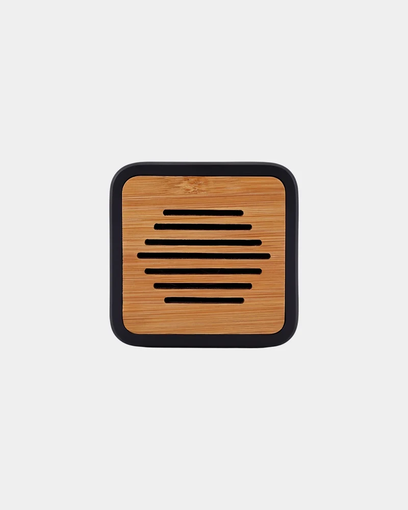 Enceinte Bluetooth ABS recyclé et bambou FSC Bluetech