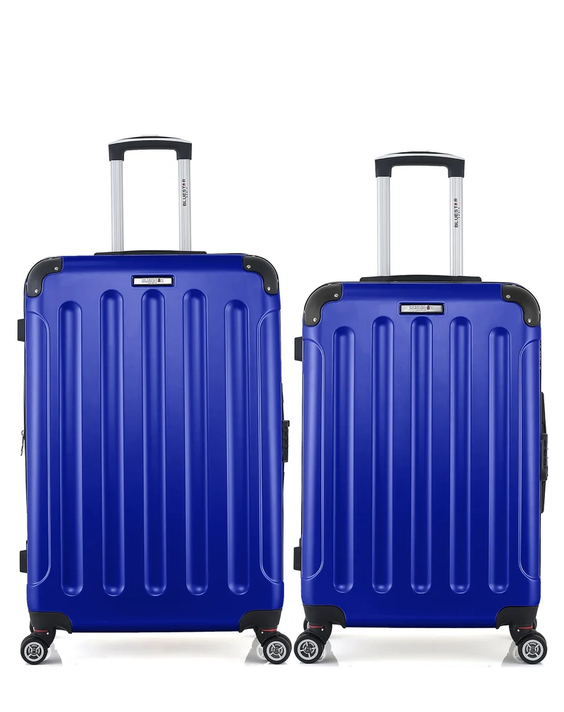 Lot de 2 - Valise grand format et valise weekend TUNIS