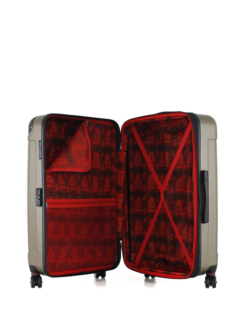 Lot de 2 - Valise grand format et valise weekend TUNIS