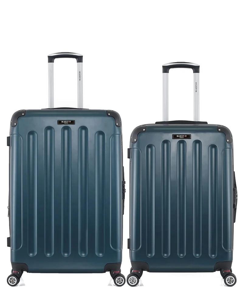 Lot de 2 - Valise grand format et valise weekend TUNIS