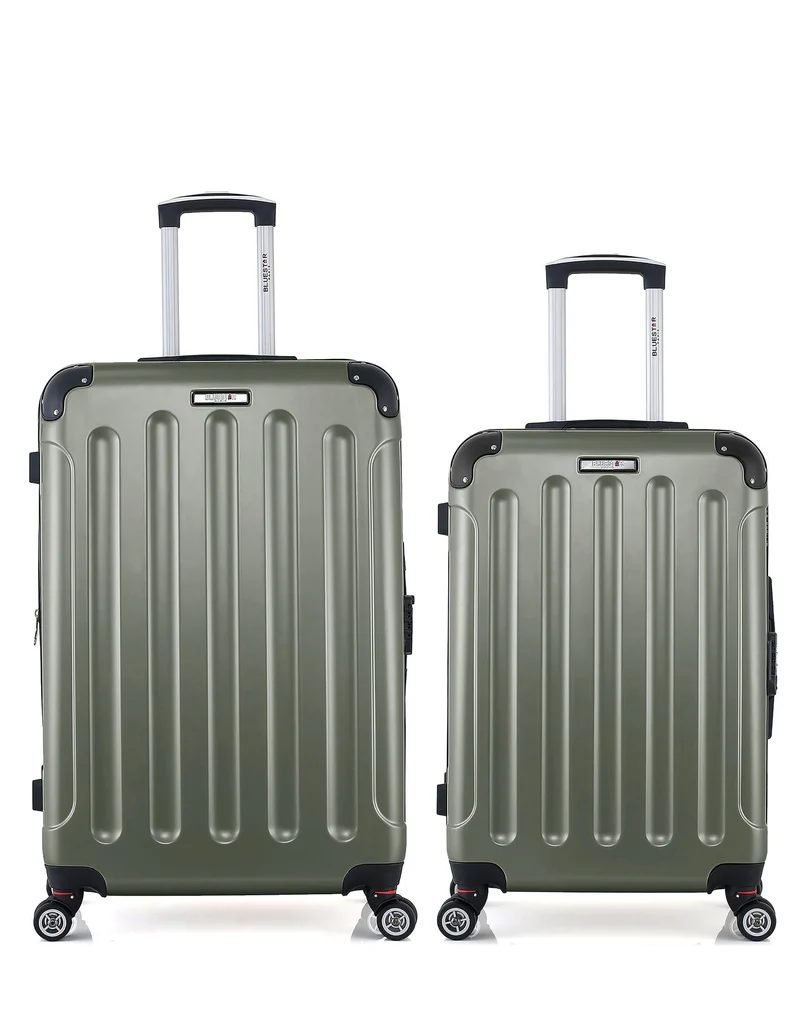Lot de 2 - Valise grand format et valise weekend TUNIS
