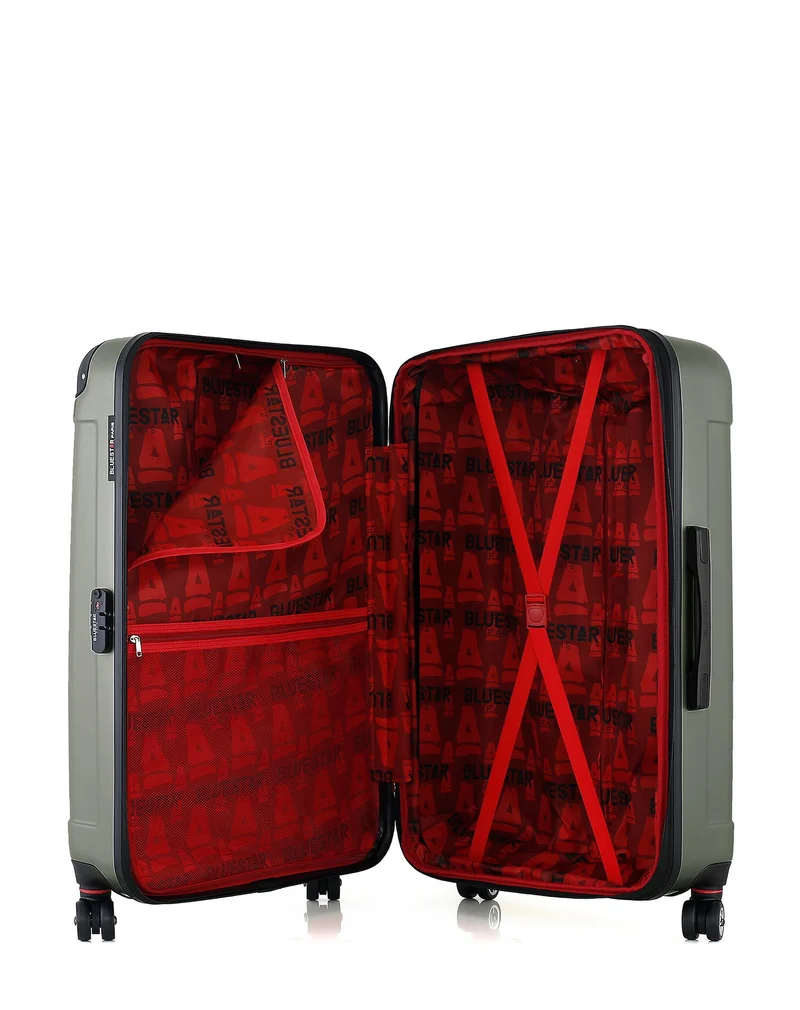 Lot de 2 - Valise grand format et valise weekend TUNIS