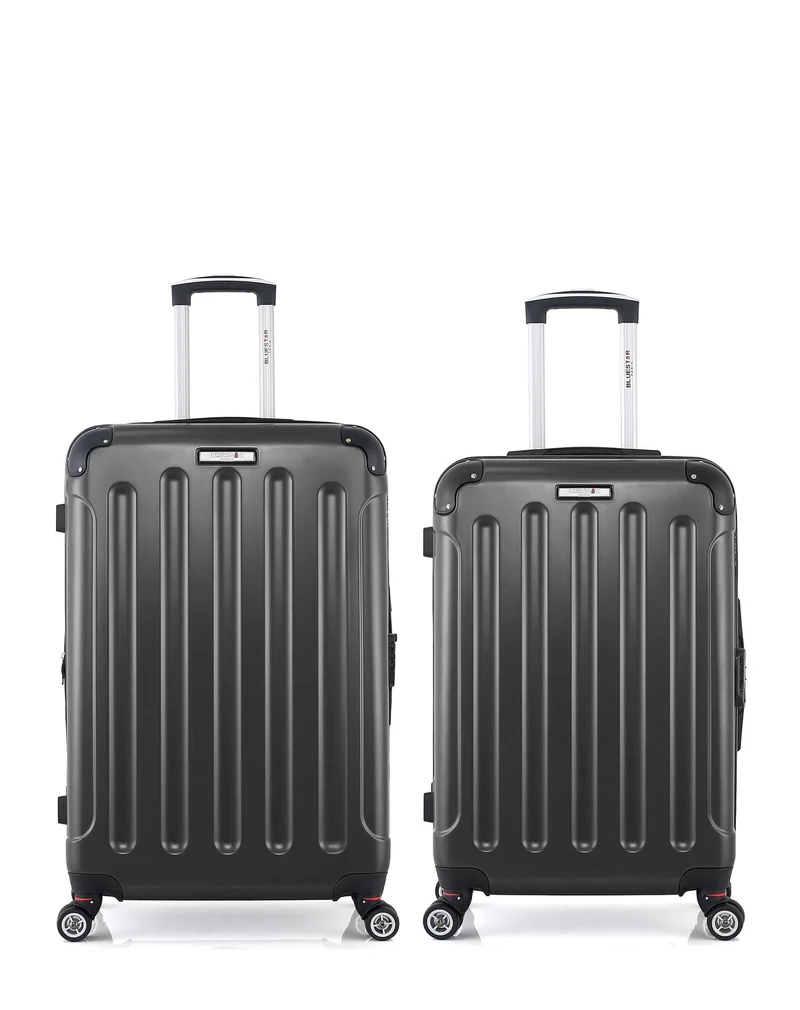 Lot de 2 - Valise grand format et valise weekend TUNIS