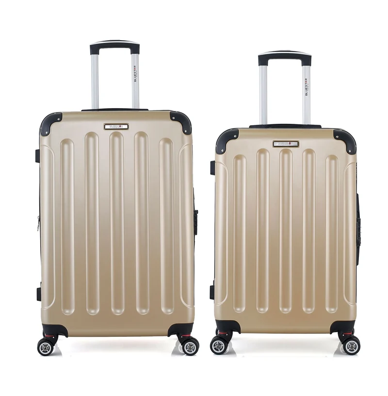 Lot de 2 - Valise grand format et valise weekend TUNIS