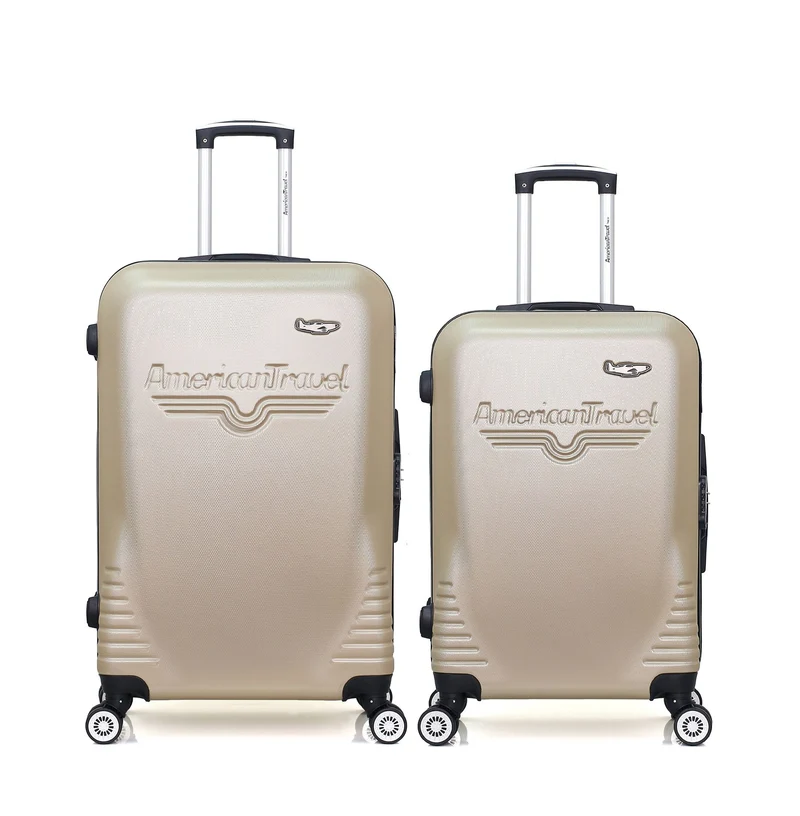 Lot de 2 - Valise grand format et valise weekend DC
