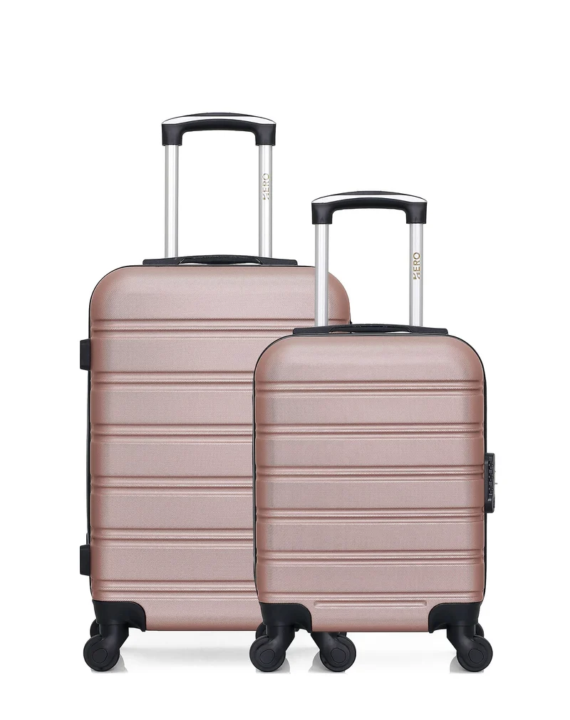 Lot de 2 Valises Rigides Grand Format et Cabine XXS RENOSO