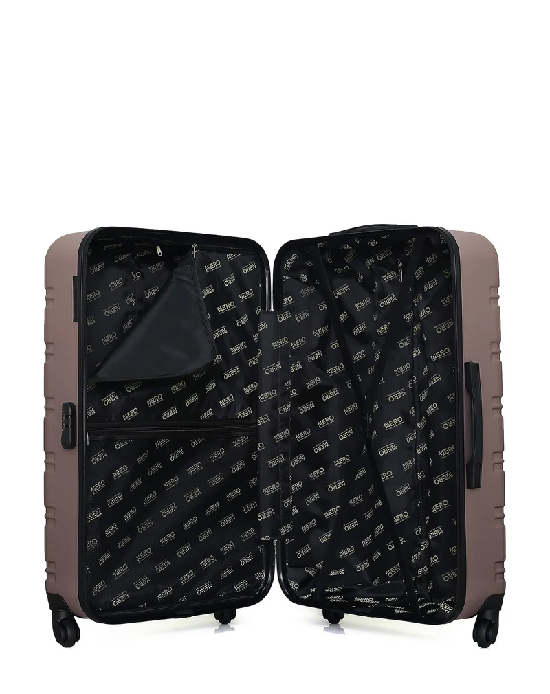 Lot de 3 Valises Rigides Grand Format, Cabine et Cabine XXS RENOSO