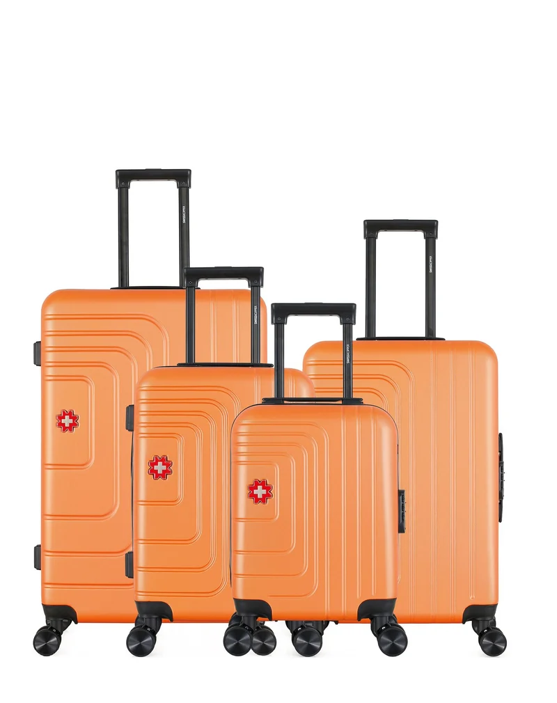 Lot de 4 Valises grand format, valise weekend, valise cabine, valise cabine XXS RUTI