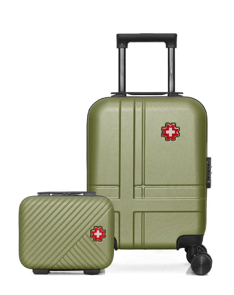Lot de 2 Valises cabine XXS et vanity USTER