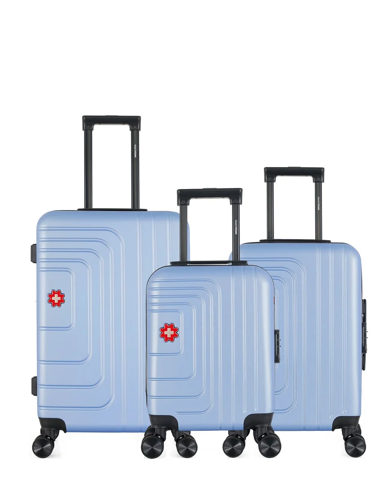 Lot de 3 Valises weekend, valise cabine et valise cabine XXS RUTI