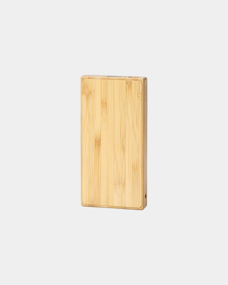 Batterie de secours solaire bambou FSC 8000mAh