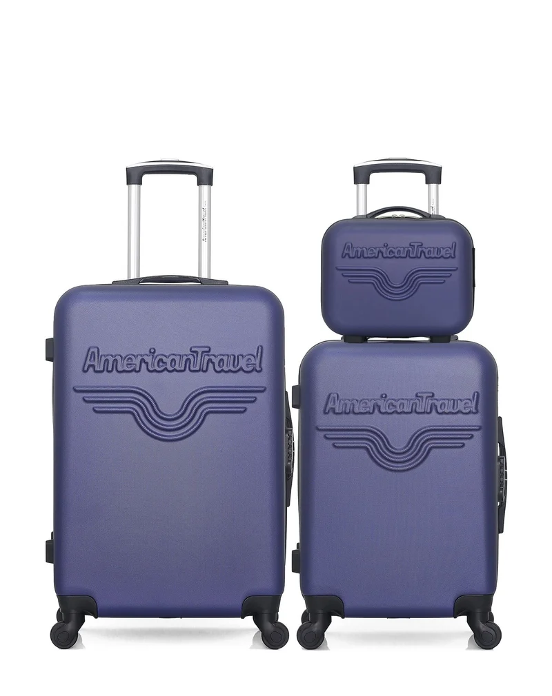 Lot de 3 - Valise weekend , valise cabine et vanity CHELSEA