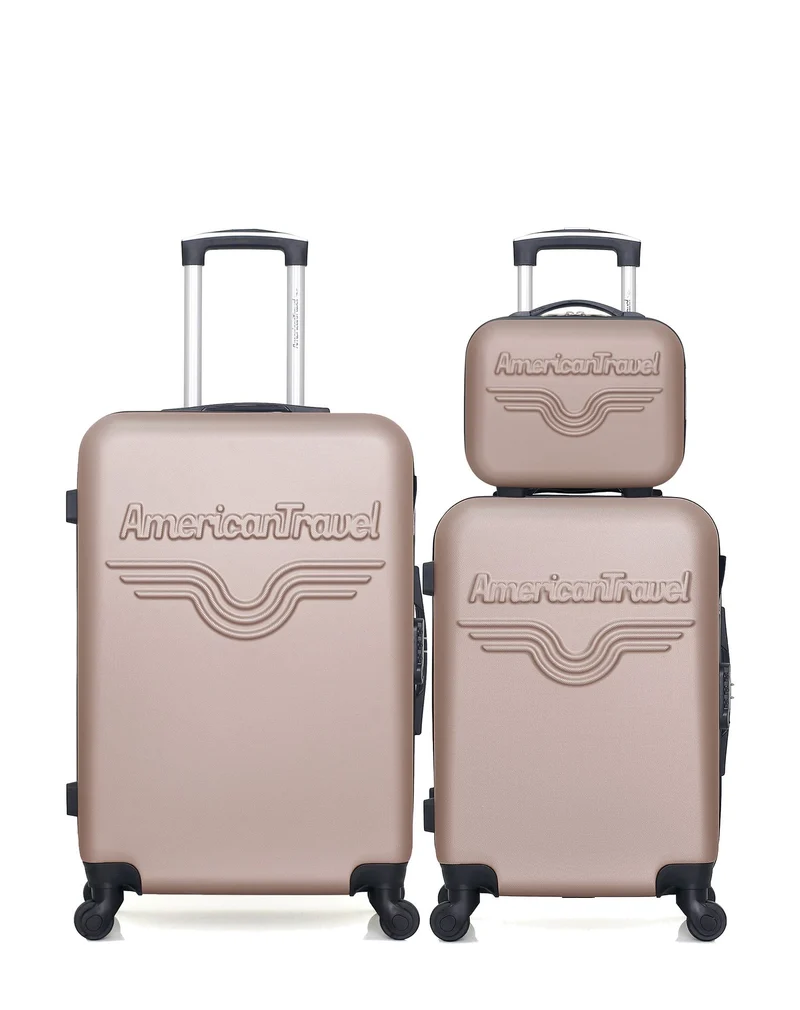 Lot de 3 - Valise weekend , valise cabine et vanity CHELSEA