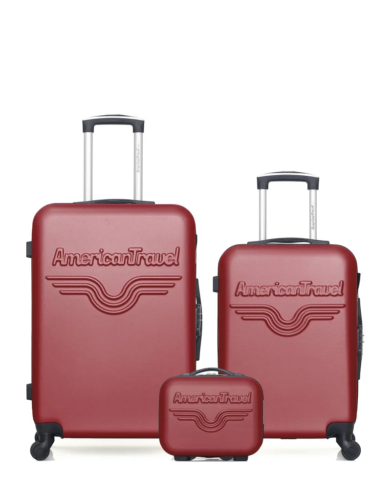 Lot de 3 - Valise weekend , valise cabine et vanity CHELSEA
