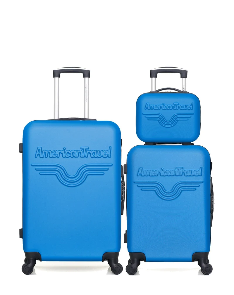 Lot de 3 - Valise weekend , valise cabine et vanity CHELSEA