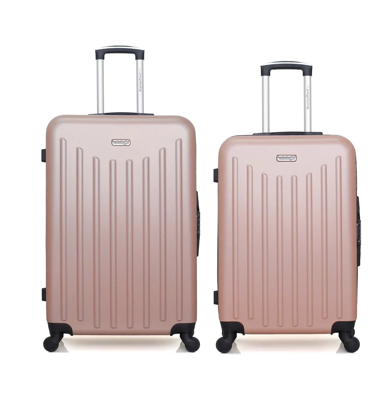 Lot de 2 - Valise grand format et valise weekend BROOKLYN