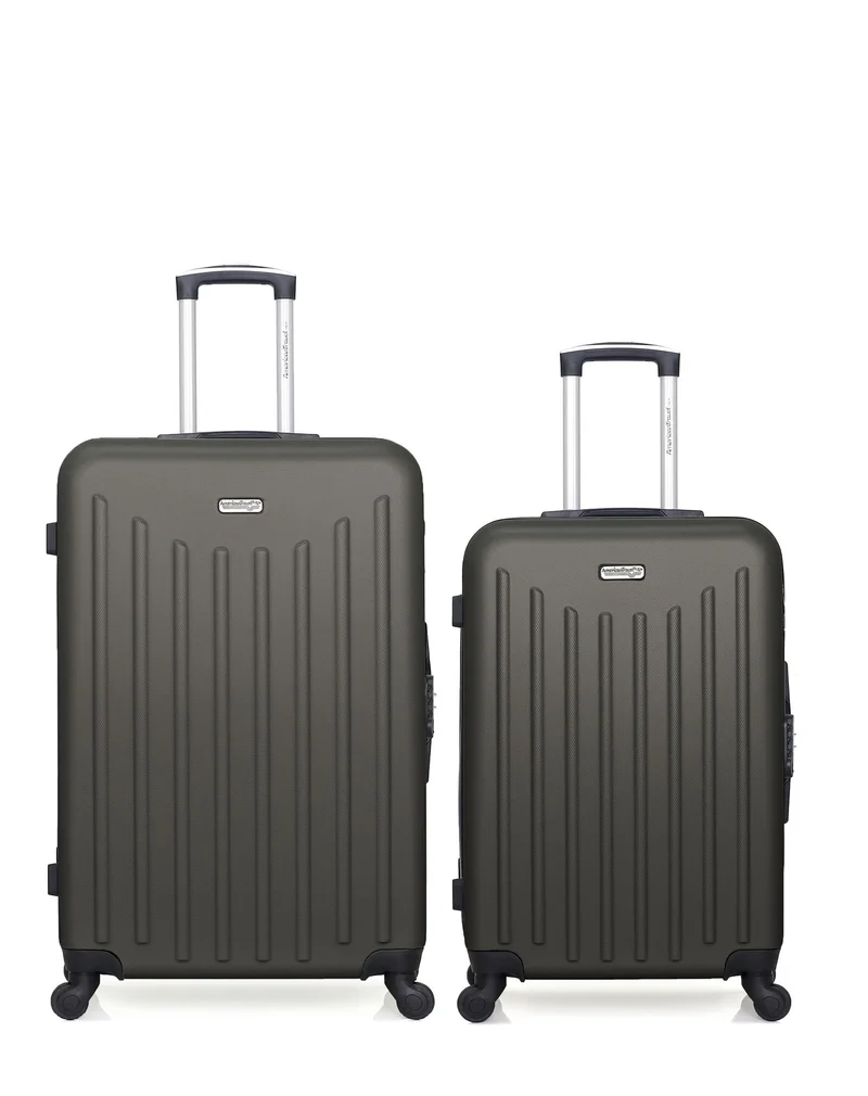 Lot de 2 - Valise grand format et valise weekend BROOKLYN