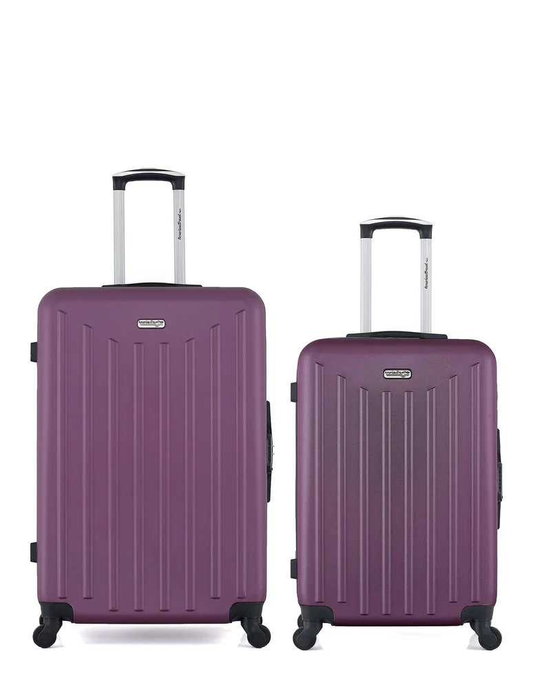 Lot de 2 - Valise grand format et valise weekend BROOKLYN