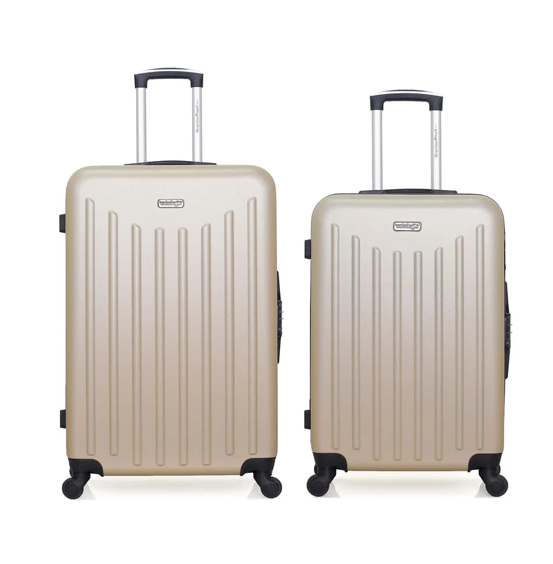 Lot de 2 - Valise grand format et valise weekend BROOKLYN