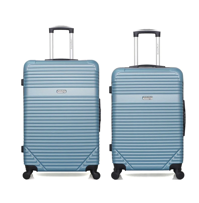 Lot de 2 - Valise grand format et valise weekend MEMPHIS