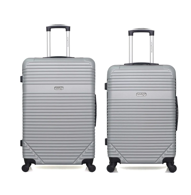 Lot de 2 - Valise grand format et valise weekend MEMPHIS