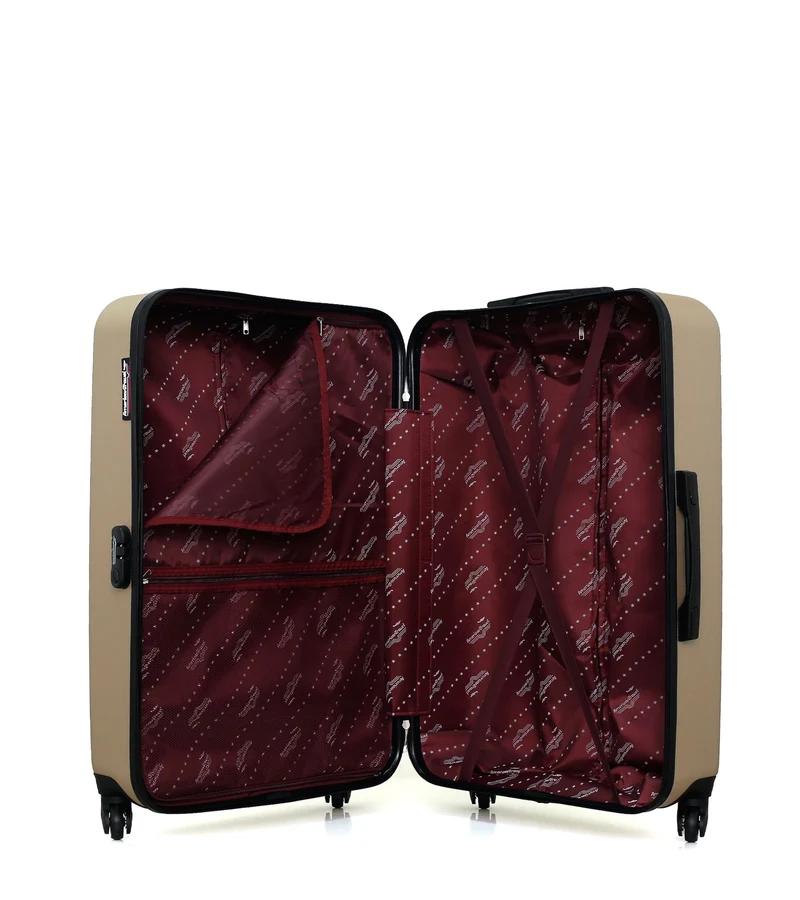 Lot de 2 - Valise grand format et valise weekend QUEENS
