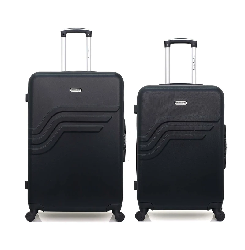 Lot de 2 - Valise grand format et valise weekend QUEENS