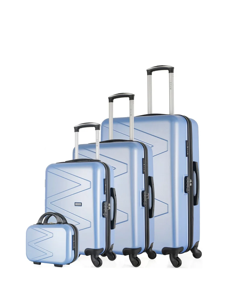 Set de 4 Valises Rigide AMAZONE-C