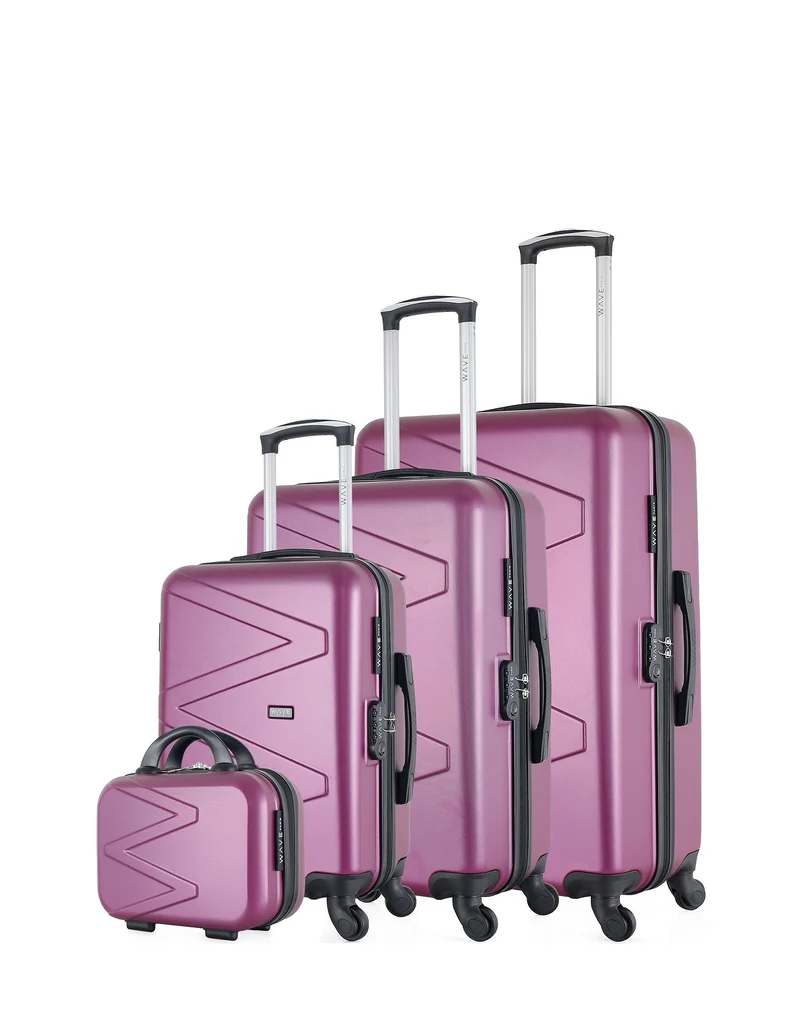 Set de 4 Valises Rigide AMAZONE-C