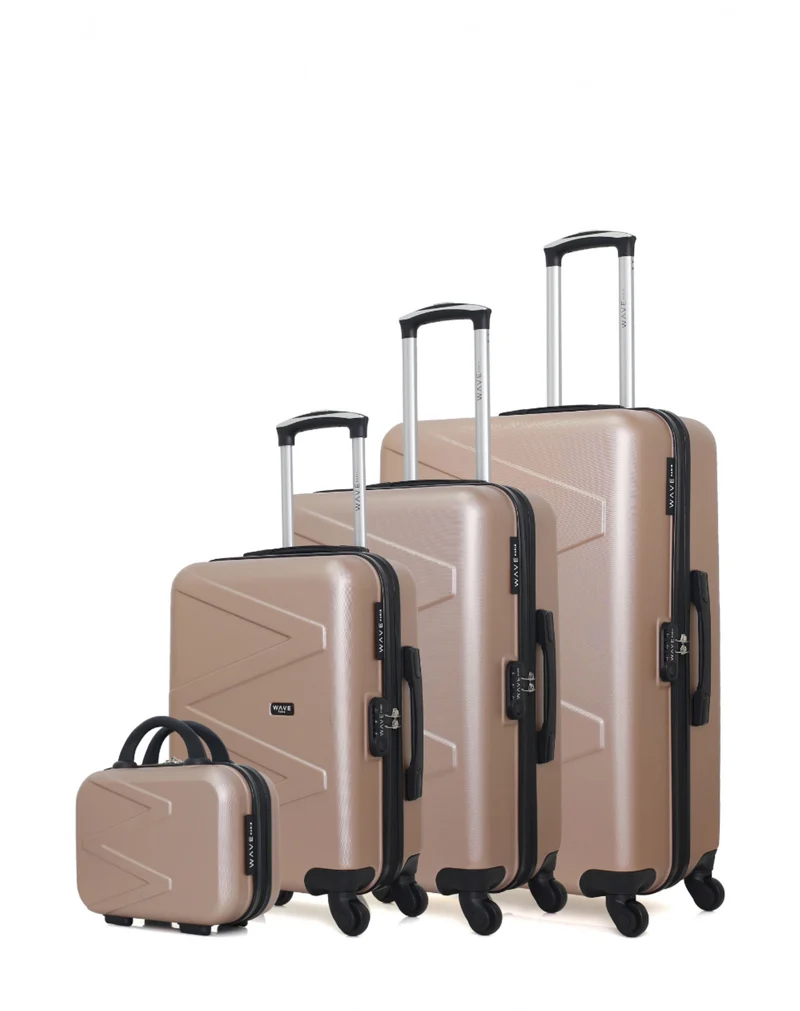 Set de 4 Valises Rigide AMAZONE-C
