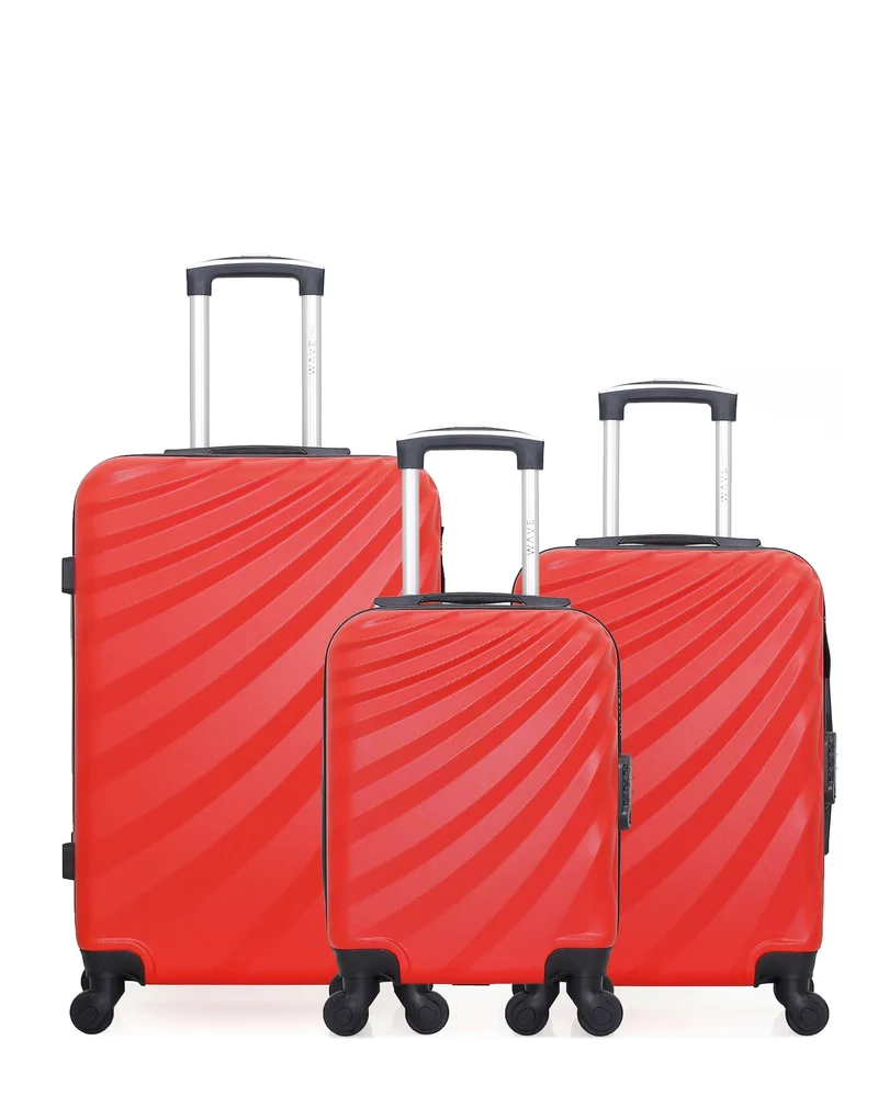 Set de 3 valises Week-end, Cabine et Cabine XXS DANUBE