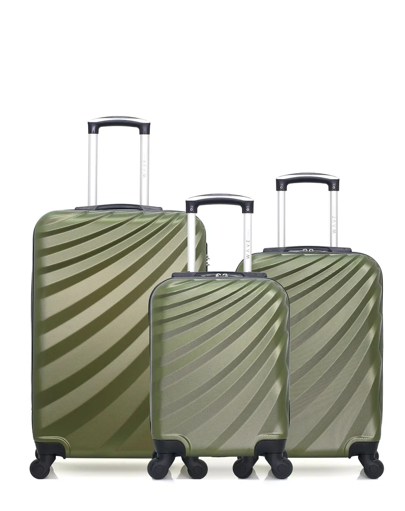 Set de 3 valises Week-end, Cabine et Cabine XXS DANUBE
