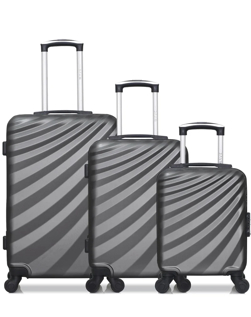 Set de 3 valises Week-end, Cabine et Cabine XXS DANUBE