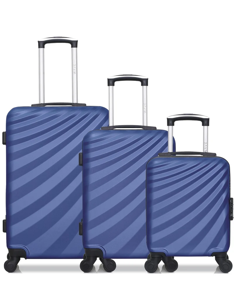 Set de 3 valises Week-end, Cabine et Cabine XXS DANUBE